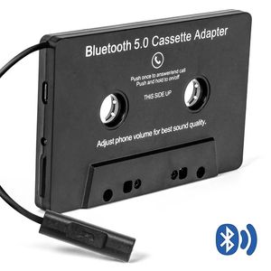 2024 Atualize o seu carro em áudio com o universal bluetooth 50 conversor fita mp3/sbc/estéreo Bluetooth Audio Cassette Adapter para aux e smartphone