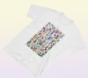 Women039s camists vintage camiseta de flor selvagem boho chic impressão floral feminina tshirts