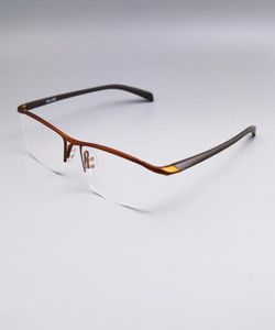 Trevlig affärsstil Frameless Men039s Glasögon Titanlegering Högkvalitativ arbetsglasögon P8219 Cool Designer Men -glasögon med 6373360