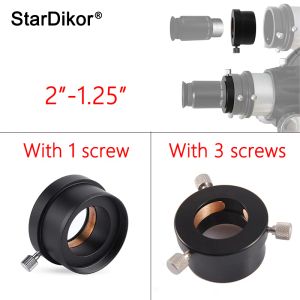 Telescopes Stardikor 2 to 1.25 Inch Eyepiece Adapter Telescope Astronomy 50.8mm to 31.7mm Metal Adapter for Binoculars Monocular