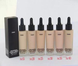 DHL New Arrival Cosmetics Studio acqueo fluido liquido Foudantion SPF30A Fondazione BB Primer Face Beauty Flawles8847308