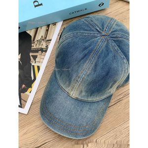 luxury cap designers women hat P Family's Correct Edition Washed Cowboy Triangle Baseball Hat Big Brand High Quality Fashion Versatile Fisherman Hat Sun