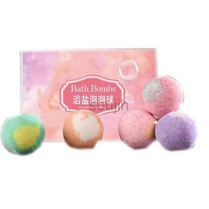 Bubble Bath 180g Bath Salt Bubble Ball Sweat Foot Explosion Ball Wormwood Essential Oil Fuktande föryngring Exfolierande skumrika D240419