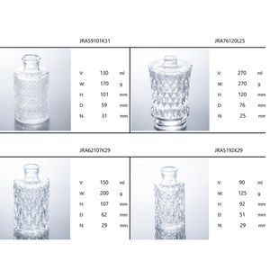 Garrafas de vidro transparente garrafas de vidro pesado, design hermético