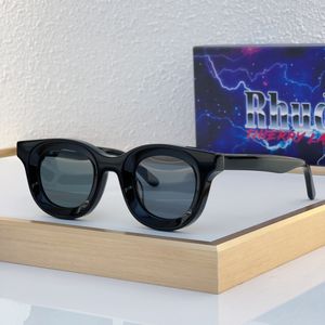 Высококачественные солнцезащитные очки Rhude Designer Sunglass Men Women Sun Glasses Знаменитости вождение солнцезащитные очки для женских модных очков с коробкой Rhodeo-101 размер 43-30-140