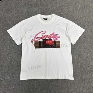 メンズTシャツアルカトラズなし4 luvルーズカジュアルサマートレンドショートスルベの男性と女性ファミリーマッチング衣装T240419