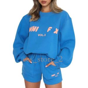 White Hoodie Fox Top Quality WF Hoodies Designer för kvinnliga män Tracksuit Shorts Långärmad Foxx Två 2 -stycken Kvinnor Coture Pullover Hoodeds Casual Sweatshirt 115