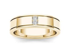 14K Gold Gold FL خاتم الماس للرجال للنساء الكلاسيكية Anillos de Bizuteria 14K Gold Wedding Fine Jewelry Ring for Male Gemstone2519870