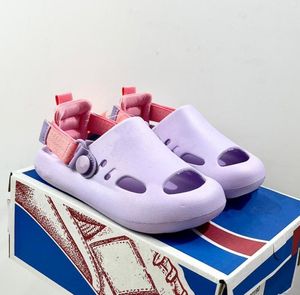 Sandali per bambini Slipisti da ragazza di alta qualità Slipisti multicolore Scheroni casual scatola confezione per bambini taglia 24-37