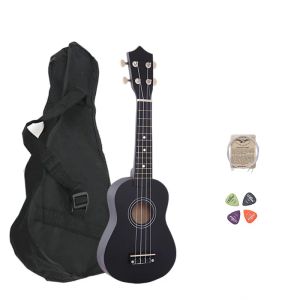 Borse da 21 pollici in legno multicolore ukulele con zaino oxford nero ukulele borse per bambini giocattolo per bambini