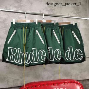 Rhude Tasarımcı Şortları Mens Şort Lüks Modaya Modaya Giyim Rhude Şort Gevşek ve Yumuşak Yüksek Kaliteli Kadınlar Spor Kısa Pantolon Hızlı Kuru Rhude Shorts Erkekler 2968