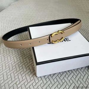 Designer Belt Black Womens Thin Letters Fashion for Woman Lady Brown Luxury Waistband Buckle Gold Beige Classic Ceinture JSI5