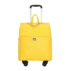 Mala de bagagem de bagagem para a cabine de viagem feminina para feminino Travel Better On Holdbag Sutres On Wheels Rolling Backpack Backpack