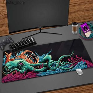 Pads del mouse polso riposo Dragon grande cuscinetto per mouse 100x50 pad scrivania per computer grandi gaming mousepad design tastiera tastiera tappetini gamer cuscinetti per mouse tappetino tappetino tappetino Y240419