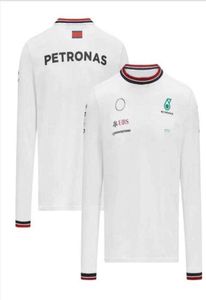 Petronas Sweatshirts T-Shirts Mercedes Amg One Racing Mens Women Casual Long Sleeve T-Shirt Benz Lewis Hamilton Team Arbeitskleidung T-Shirt KTMS4685649