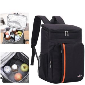 Bags 18L Extra Large Thermal Food Bag Cooler Bag Takeaway Refrigerator Box Fresh Keeping Food Delivery Backpack Insulated Cool Bag