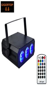 3 x18W RGBWA UV 6IN1 Flat Battery Led Par Light 6 Color Long Working Hours Wireless IR Remote Controller5827314