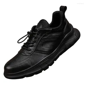 Casual Buty oryginalne skórzane męskie koronkowe u. zapatos para hombres chaussure hommes top warstwę Cowhide Mężczyźni trampki heren schoenen