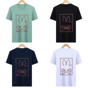 Camisetas de coelhinho psicológico designer designer Rabbit mens de camiseta moda moda dos EUA