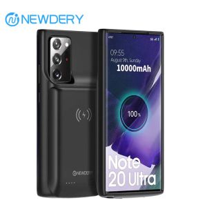 Корпуса Newdery Battery Case для Samsung Galaxy Note 20 Ultra External 10000mah беспроводная зарядка портативная мощная банков