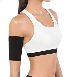 2024 Kvinnor armomslag Viktminskningsarm Wraps Slimming Arm Shaper Massager ärmar Elastiska kompressionsarmformande ärmar Säkra, här är 3