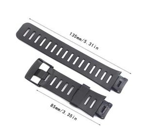 1set Soft Rubber Watch Band Metal Buckle Wrist Strap for Suunto Xlander Smart Watch Accessories Kit H09157510959