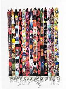 Designer Keychains 20st Mix Styles of Naruto Anime Perifer Lanyard Mobiltelefon Ornament Arbetskort U Disk Camera Lanyard Carto4017044