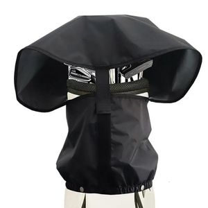 Golfväska Regntäcke Lätt och bärbara klubbväskor Raincoat Lätt att rengöra golfväska Rain Hood Cover Golf Accessories Dropship 240411