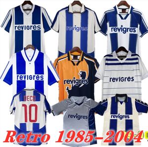 Porto Retro Soccer Jerseys 1994 1995 1997 1999 2001 03 04 Cup Final Home Away Men Deco Kits Blue Yellow Classic Uniform McCarthy Derlei Final
