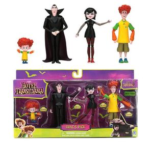 El Transylvania 3 Ação de férias da família Figura Brinquedos Drácula Mavis Johnny Dennis Anime Figurais Dolls Presente L9924400