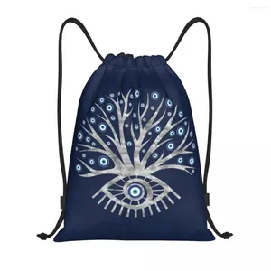 Bolsas de compras Grega Olhe Tree String Mulheres Meninas Macacas de Treinamento de Sackpack de Sackpack de ginástica