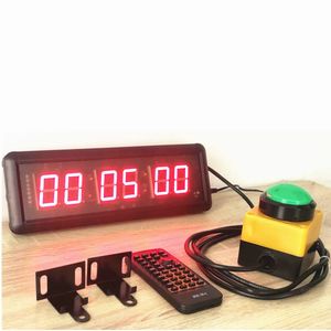 Relógio de contagem regressiva eletrônica de LED de 11 polegadas com controle remoto Stopwatch Intervalo Timer Treinamento do jogo do jogo Relógio de parede 240417