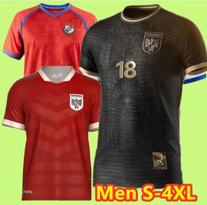 S-4XL 2023 2024 Panama Socer Jerseys Home Red White White 23 24 Эрик Дэвис Футбольные рубашки Альберто Квинтеро мужчины Таиландский качество