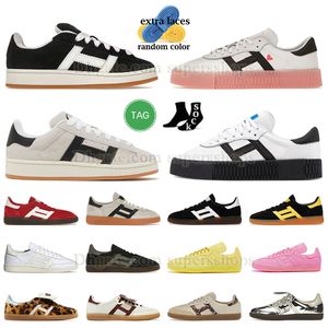 Designerskie buty granatowe gumowe buty 00s przezroczysty różowy niebieski czarny czarny biały brązowy żółty żółty mens Hamburg Handball Speede Sneede Sneakers Women Treners sport