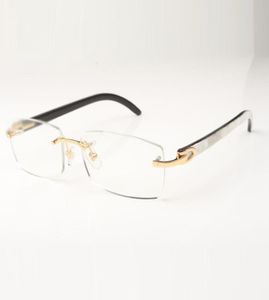 Buffs Glasses Frame 3524012 con nuovo hardware C che è piatto con letti a corni di bufalo naturali 64666062