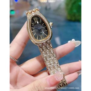 Projektantki Women Watch B Watch for Lady B Seduttori Watch Watch Women Wristwatch Modna moda luksus Serpenti Light Snake Head Classic Diamond Double Ring Ve IV49