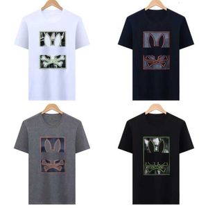 Designer Psyco Bunny Rabbit Men Casual T Shirt Shirts Business T Fashion Tees Summer Slim Skull Cotton Short Sleeve Psychological Y0ZQ