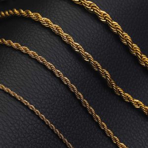 XPCB Chain 2/3/4/5mm Stainless Steel Twisted Rope Chain Bracelets for Men WomenWrist Christmas Gifts JewelryLength Adjustable d240419