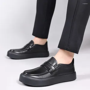 Casual Shoes High Quality Classic Men Suede Penny Loafers Driving Fashion Male Comfortable Leather Lazy Dress