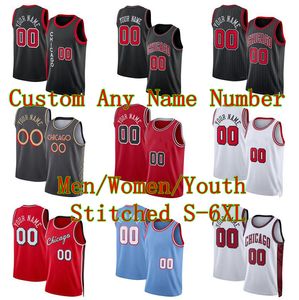 Demar Derozan Stitched Basketball Jerseys Zach LaVine Lonzo Ball Alex Caruso any name any numebr 2023/24 fans city jerseys Men youth women S-6XL