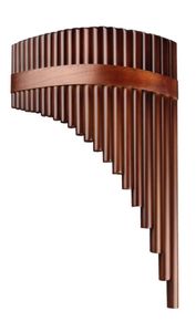 Bambus wykonany muzyczny instrument 22 rur patelnia Flute lewa ręka g klucze Wysokiej jakości rurki patelni drewniane instrument bambusowy flet4795624