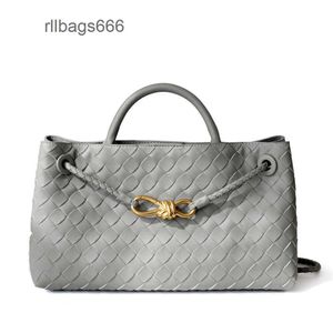 Wysokie Bottegs Metal Rope Torby TOSES ANDAMO RAMPER TOTE BA BUCKLE Wysokość West/East Venetass Wheven Lady Women HA NEW Z6JX