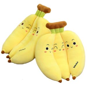 Новый дизайн банановая подушка модные весовые фаршированные игрушки животных плюшевые игрушки перед сном