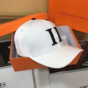 Ball Caps designer 2021 new high quality European H-letter embroidered couple hat men's and women's baseball cap MIQU