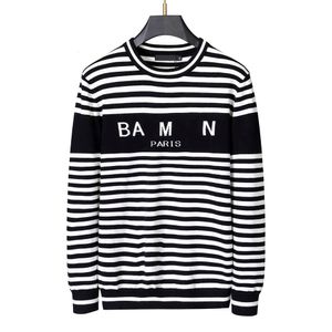 Autumn Fashion Sweashirt Mens Stripe Embroidered Sweater Mens Pullovers Winter New 2024 Fashion Designer Casual Shirts Outfit Multi Size M-3XL Clothes FZ2404195