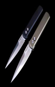 Protech colpisce il padrino 920 coltello pieghevole automatico 154 cm Blade CNC 6061T6 HUSH HUNT CAMPAGGIO SUPPORTANZA TATTICALE COLLE COLLEGGIO7974376