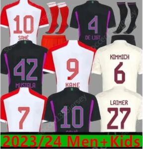 23 24 24 sane Muller Soccer Jersey Mane 2023 2024 NEUER KANE SCHITTA CALCIO GORETZKA GNABRY CAMISA DE FUTUBOL MEN BAMBINI KIT KIMMICH FAN PILAGNO BAYERN MONJAE AUT MINJAE