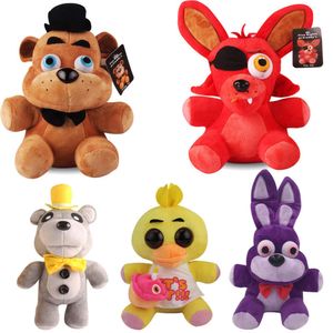 Freddy Figures Juguetes Bear Foxy Bonnie Plush Toys Peluches de Five 5 Nights at Freddy's Dolls