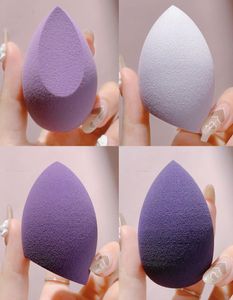 4pcs pack makeup sponge applicatori sbuffi con scatola personalizzata per la miscelazione di polvere di base strumenti di bellezza professionale intero9940703