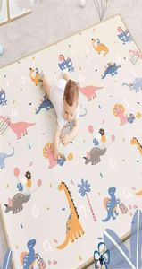 200180cm1см складной мультфильм Cartoon Baby Play Mat xpe головоломка Children039s высококачественная скалоланка детские коврики S 2108271850095